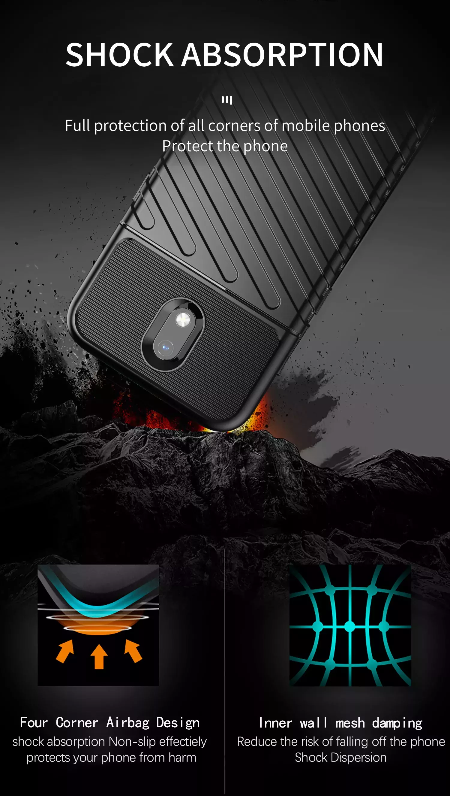 Протиударний чохол бампер для Realme C67 4G Anomaly Thunder Green (Зелений) 