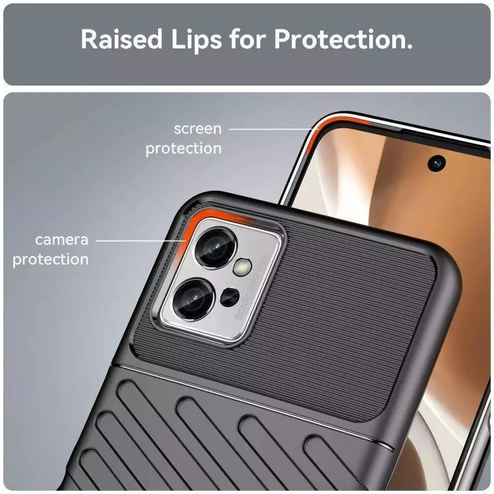 Протиударний чохол бампер для Vivo Y78 Anomaly Thunder Green (Зелений) 