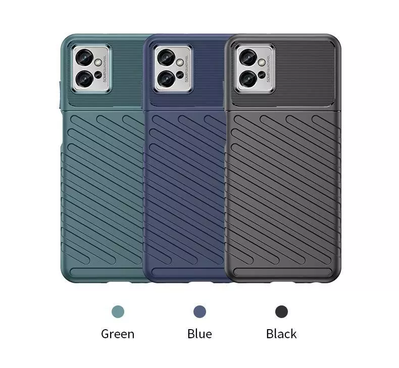 Протиударний чохол бампер для Xiaomi Redmi K70 Pro Anomaly Thunder Blue (Синій) 