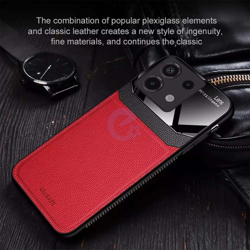 Чехол бампер для Motorola Edge 40 Neo Anomaly Plexiglass Red (Красный) 