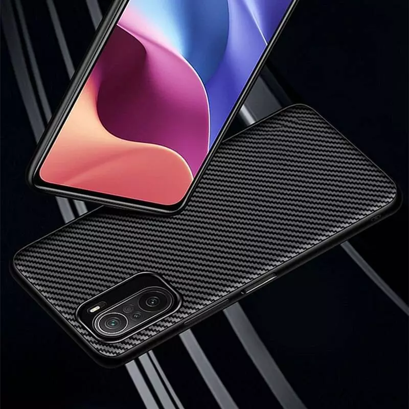 Чохол бампер для Vivo Y78 Anomaly TPU Carbon Black (Чорний) Чохол бампер для Vivo Y78 Anomaly TPU Carbon Black (Чорний)