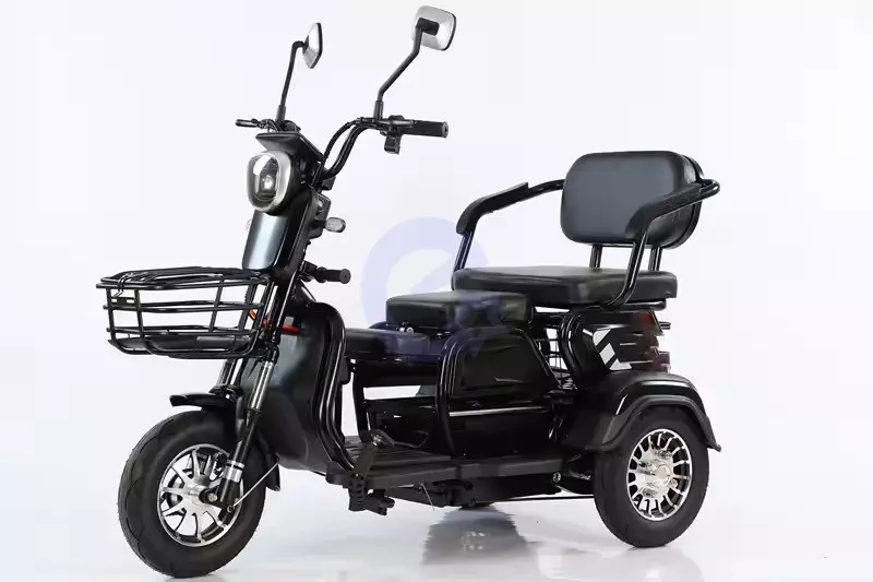 Триколісний електроскутер Anomaly Energy BULLi TH001 1000 Вт AGM Свинцево-кислотна батарея 48V 20AH Black (Чорний)