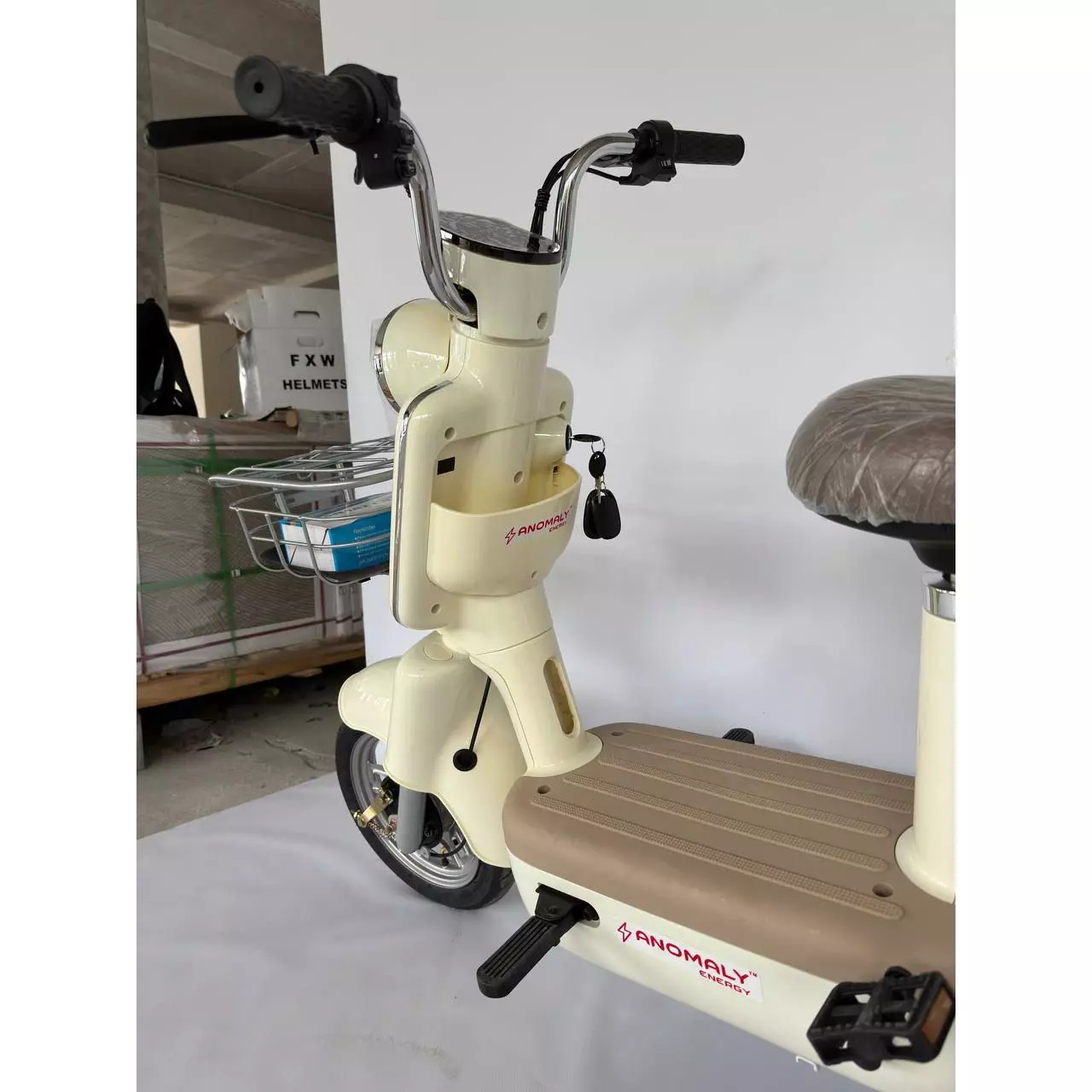 Электровелосипед Anomaly Energy TH030 350 Вт AGM Свинцово-кислотная батарея 48V 12AH Ivory (Слоновая кость)