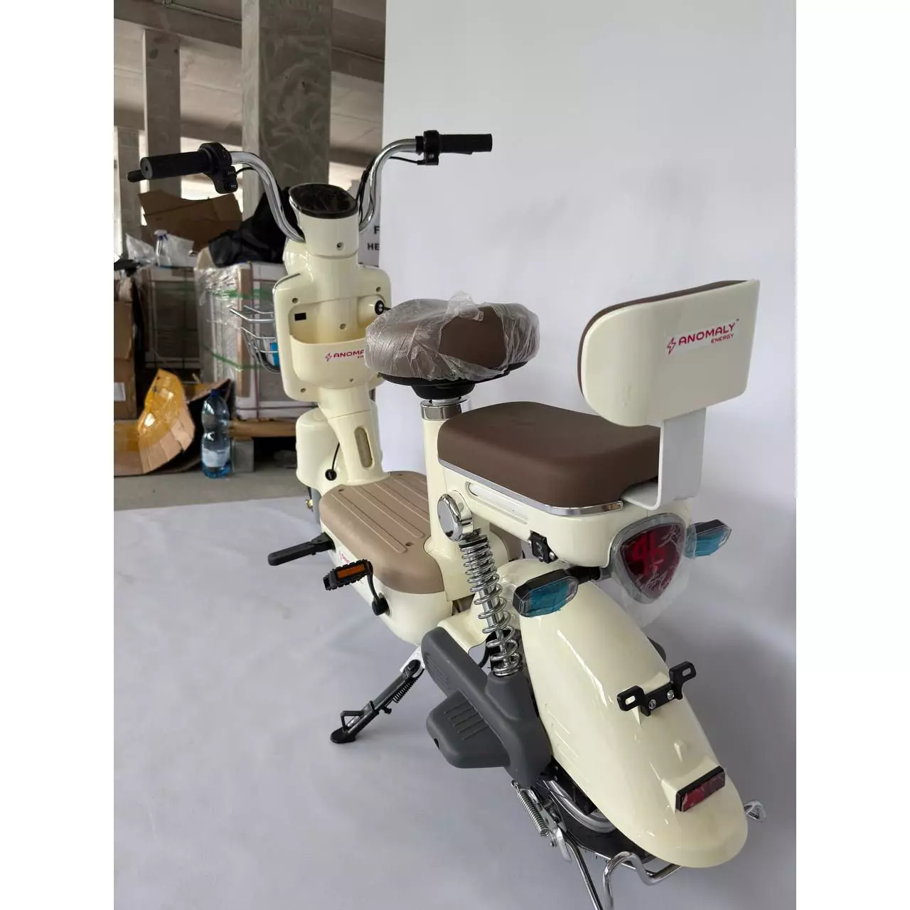 Электровелосипед Anomaly Energy TH030 350 Вт AGM Свинцово-кислотная батарея 48V 12AH Ivory (Слоновая кость)