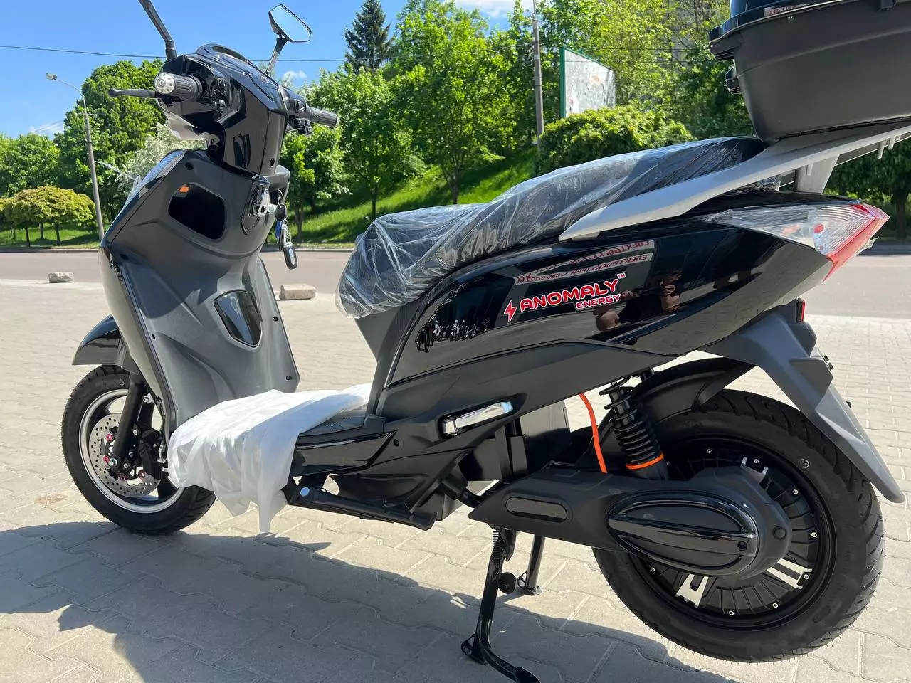 Электроскутер Anomaly Energy SY 2000 Вт AGM Свинцово-кислотная батарея 72V 20AH White (Белый)