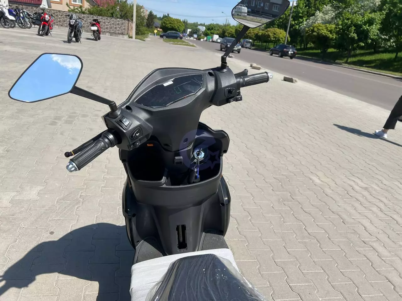 Електроскутер Anomaly Energy SY 2000 Вт AGM Свинцево-кислотна батарея 72V 20AH Red (Червоний)