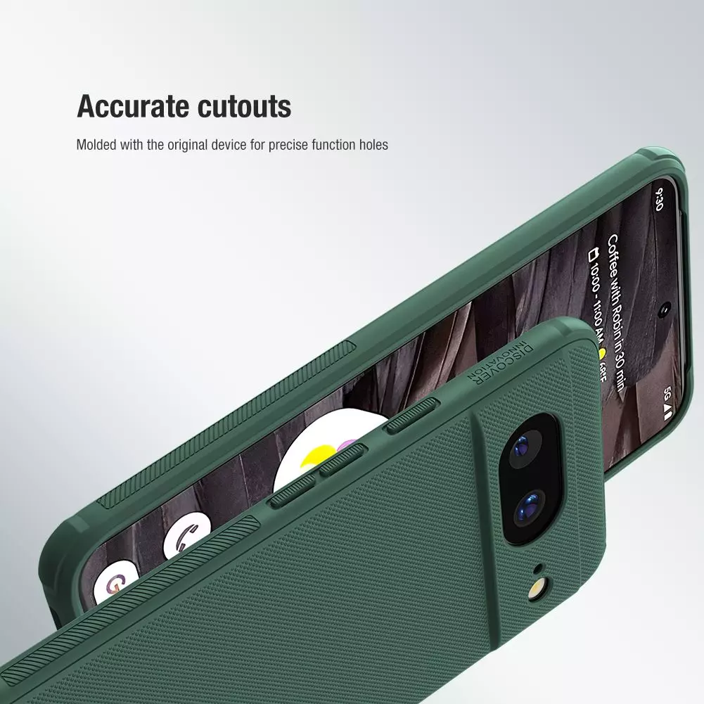 Протиударний чохол бампер Nillkin Super Frosted Shield для Google Pixel 8 Blue (Синій) 