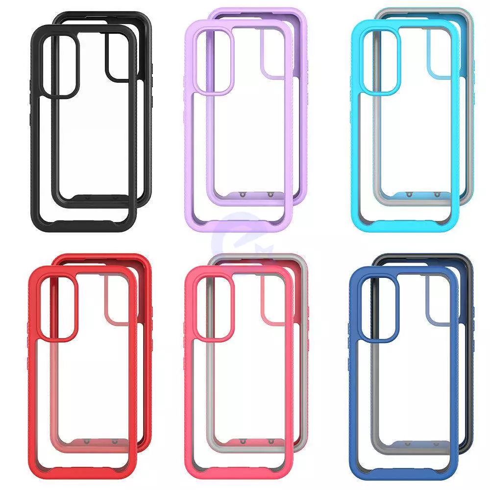 Противоударный чехол бампер для Samsung Galaxy M35 5G Anomaly Hybrid 360 Red (Красный)