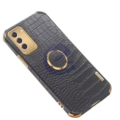 Чохол бампер для Samsung Galaxy M35 5G Anomaly X-Case (з кільцем-тримачем) Black (Чорний)