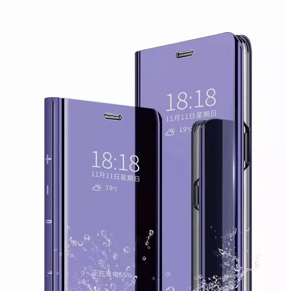 Інтерактивна чохол книжка для Oppo Reno 12 Pro 5G Anomaly Clear View Purple (Пурпурний)