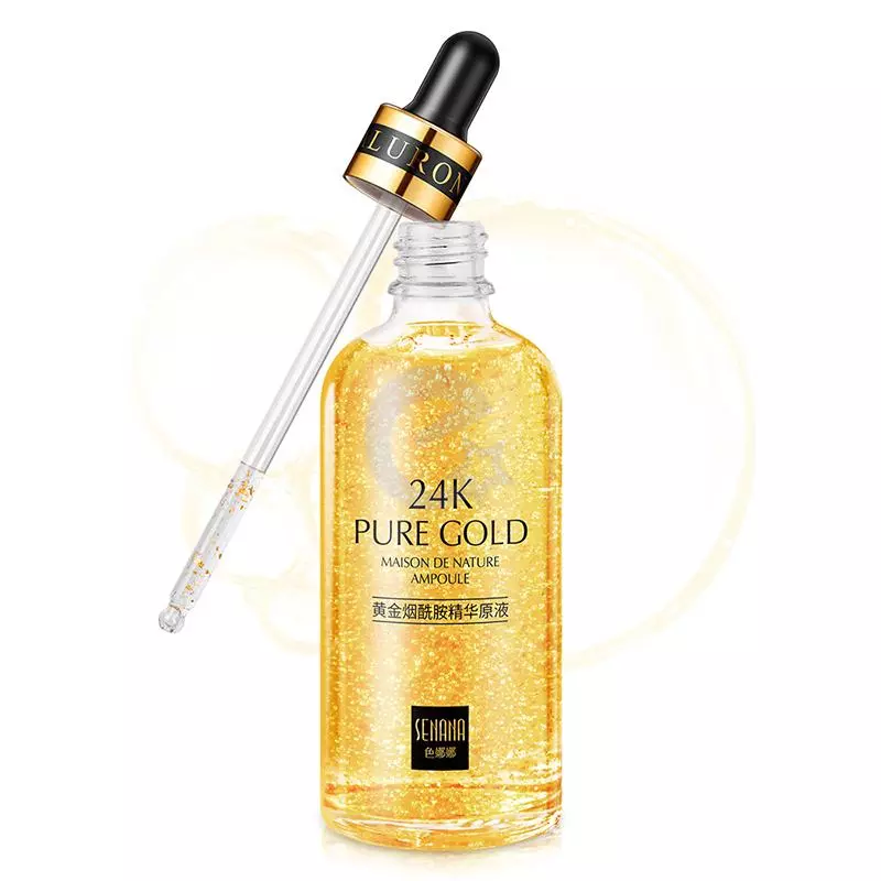 Омолаживющая сыворотка для лица Senana 24k Pure Gold, 50 мл Омолаживющая сыворотка для лица Senana 24k Pure Gold, 50 мл