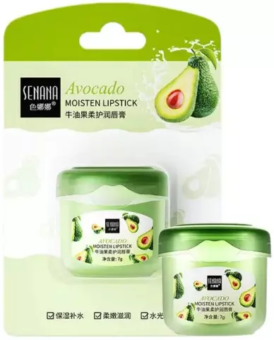 Бальзам для губ Senana Moisten Lipstick з екстрактом алое, 7 г