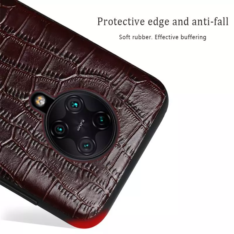 Чехол бампер для Vivo X100 Pro Anomaly Crocodile Style Blue (Синий)