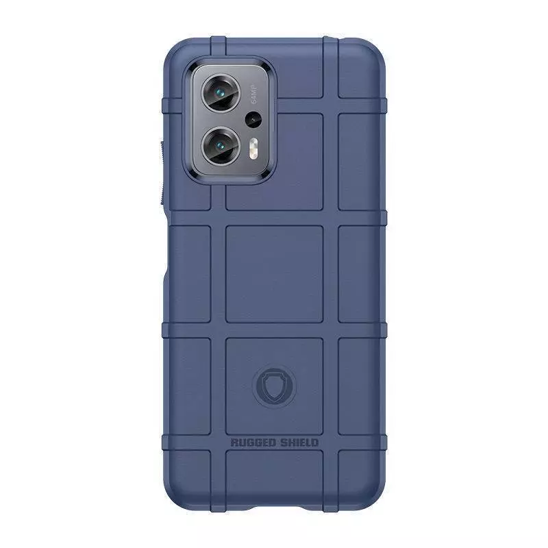 Противоударный чехол бампер для Motorola Moto G24 Anomaly Rugged Shield Blue (Синий)