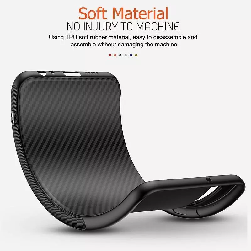 Чохол бампер для Samsung Galaxy M15 Anomaly TPU Carbon Black (Чорний)