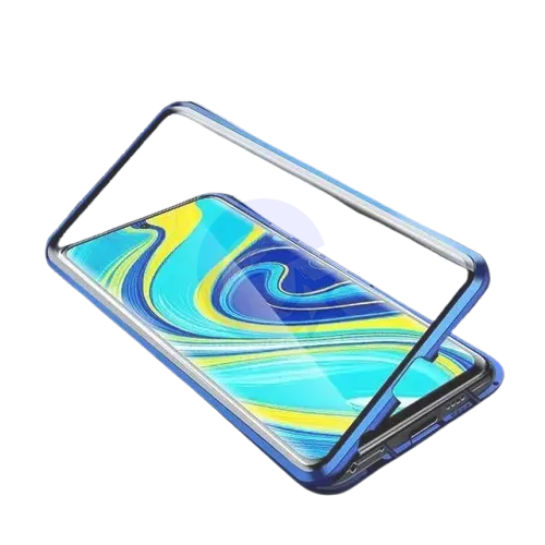 Чохол бампер для Google Pixel 8a Anomaly Magnetic 360 With Glass Blue (Синій)