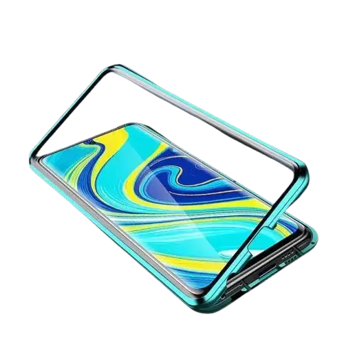 Чохол бампер для Google Pixel 8a Anomaly Magnetic 360 With Glass Green (Зелений)