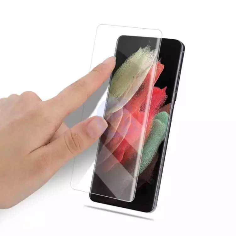 Защитное стекло для Oppo Reno 12 Pro 5G Mocolo UV Glass (клей + ультрафиолетовая лампа) Transparent (Прозрачный)