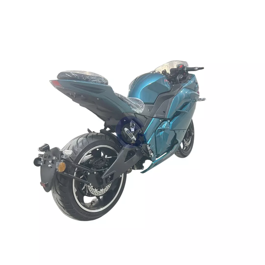 Електромотоцикл 10000W Anomaly Energy Panigal V1 72V 100Ah Li-ion NMC батарея (Aquamarine/Аквамариновий)