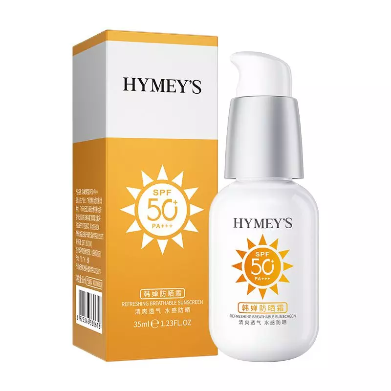 Сонцезахисний крем з SPF 50+ Hymey's Refreshing Breathable Sunscreen, 35 мл
